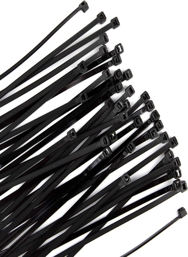 ام كي MX 1000 قطعة من أربطة الكابلات ذاتية القفل المصنوعة من النايلون، سوداء اللون، 91 مم × 3.6 مم (6 بوصات)، أربطة كابلات متينة شديدة التحمل، مثبتات أسلاك ذاتية القفل ومنظم كابلات، عبوة من 1000 قطعة - Image 3